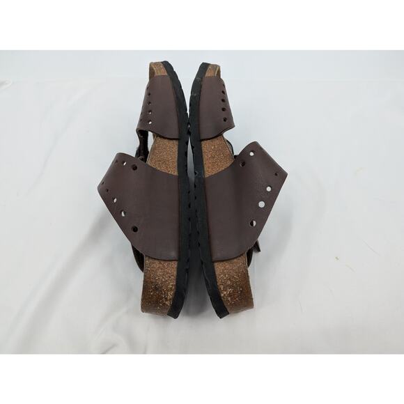 Birki's by Birkenstock Freeport Sandals Women's 7 EU 38 Brown Perforated - Picture 6 of 8
